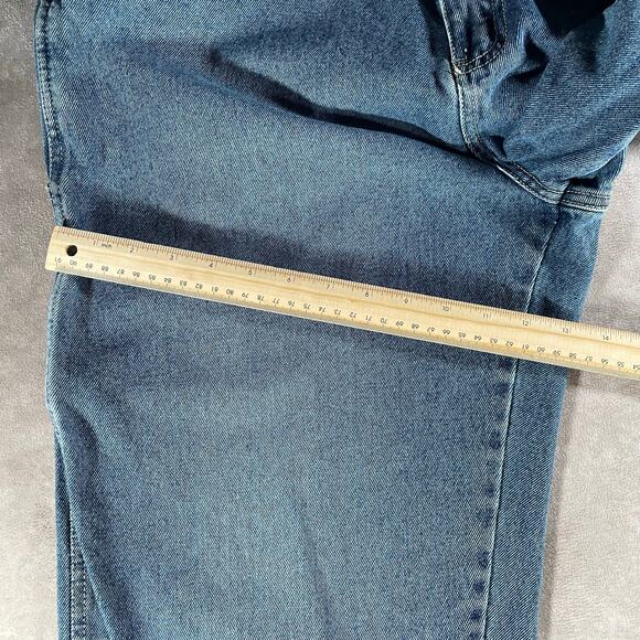 Vintage Steve & Barry’s Carpenter Medium Wash Workwear Denim Jeans - Picture 7 of 8